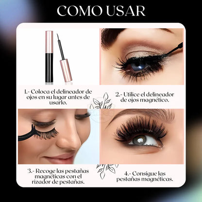 Pack 3 Pestañas Magnéticas MagnetLash Volumia™